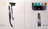 ابتكار نظارات شمسية لشحن جهاز الآيفون